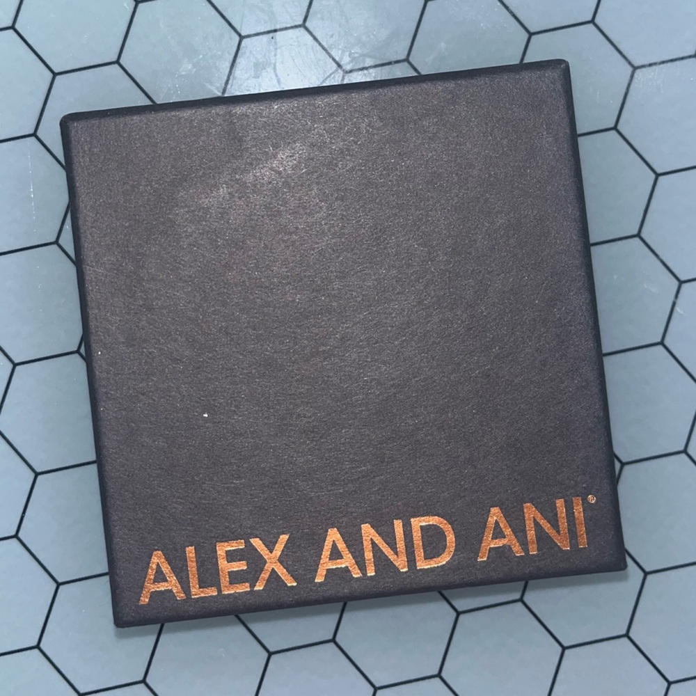 Alex and Ani Silver Bangle Bracelet Virginia Tech Charm